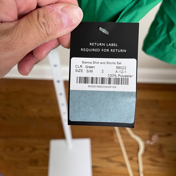 Storets Sienna Shirt and Shorts Set size S/M made in Korea - Picture 8 of 14